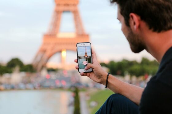 Pokemon Go Tour Eiffel, Paris, France