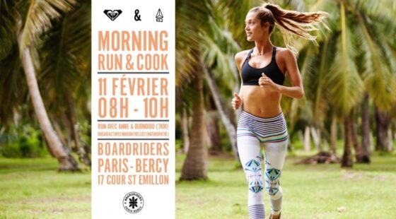 morning run and cook roxy