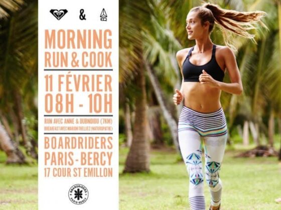 morning run and cook roxy