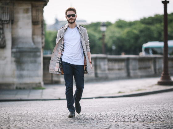 Look trench pour homme