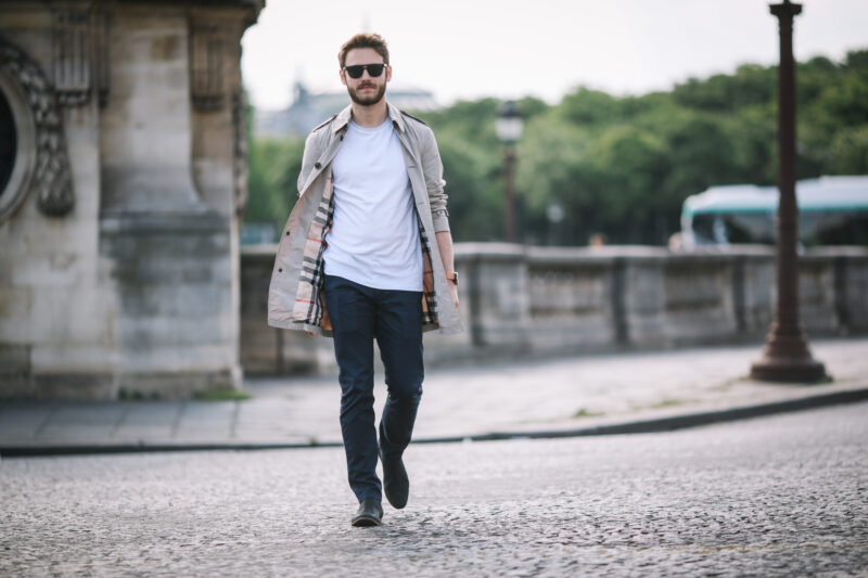 Look trench pour homme