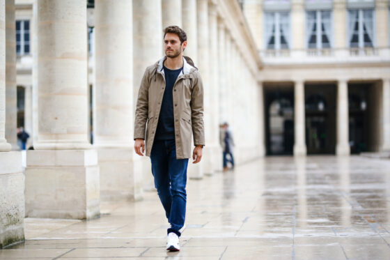 Look de pluie pour homme