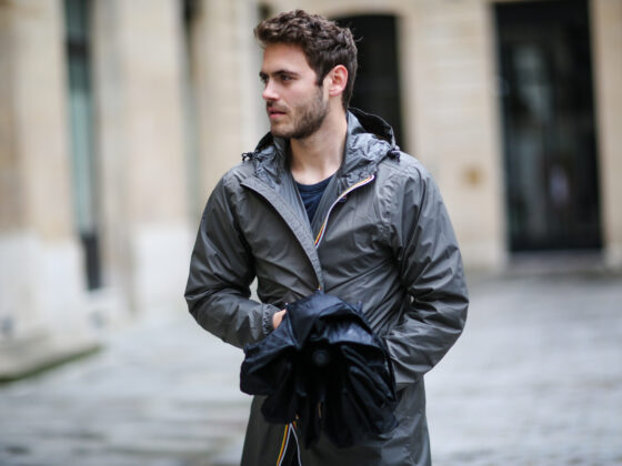 Kway rain coat