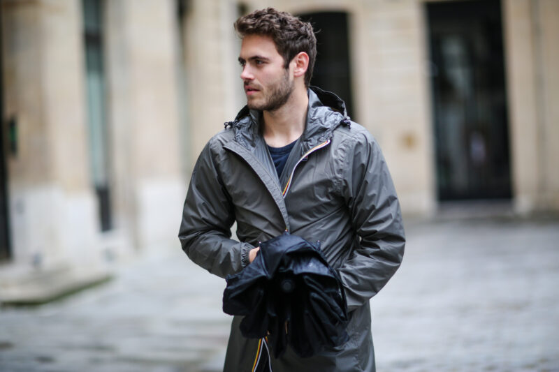 Kway rain coat