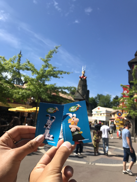 une journée au parc astérix