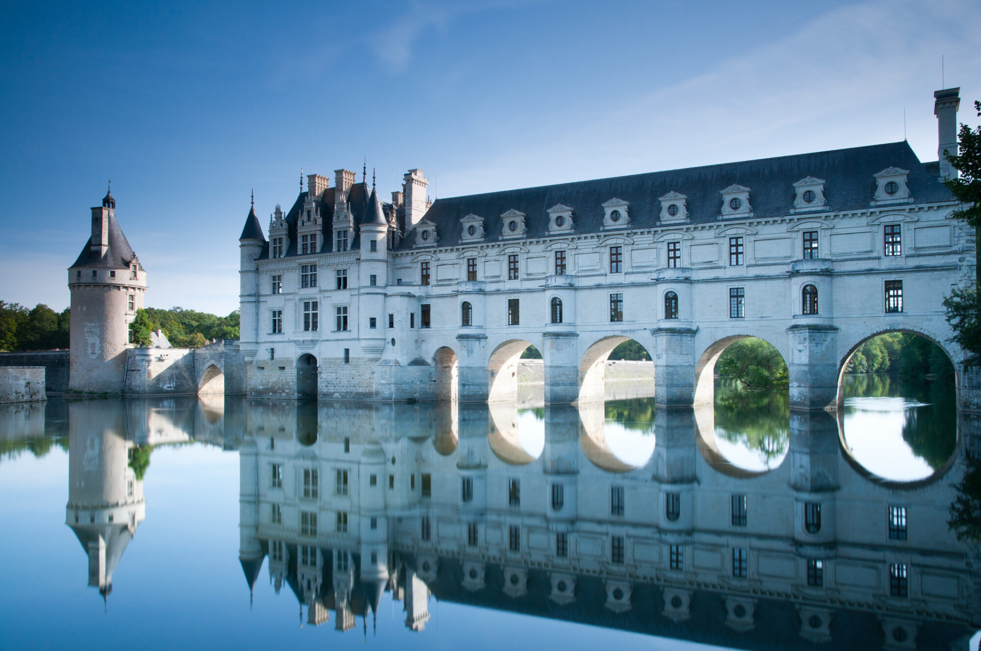 Chateau de Chenonceau en France