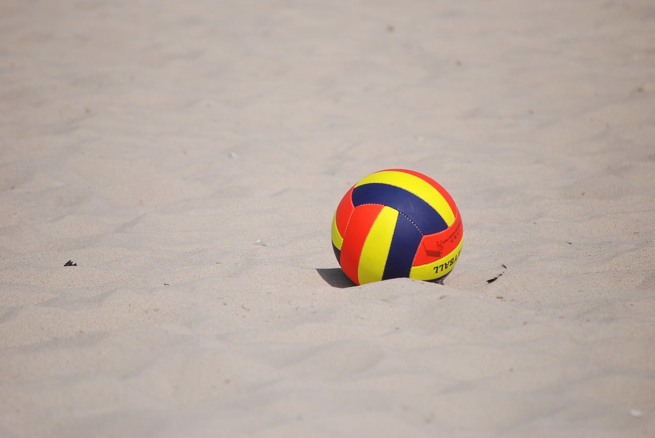 Ballon sur le sable