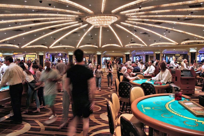 Salle de casino à Las Vegas