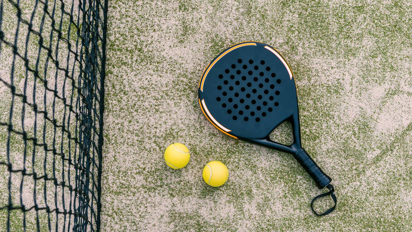 Raquette de padel en kevlar