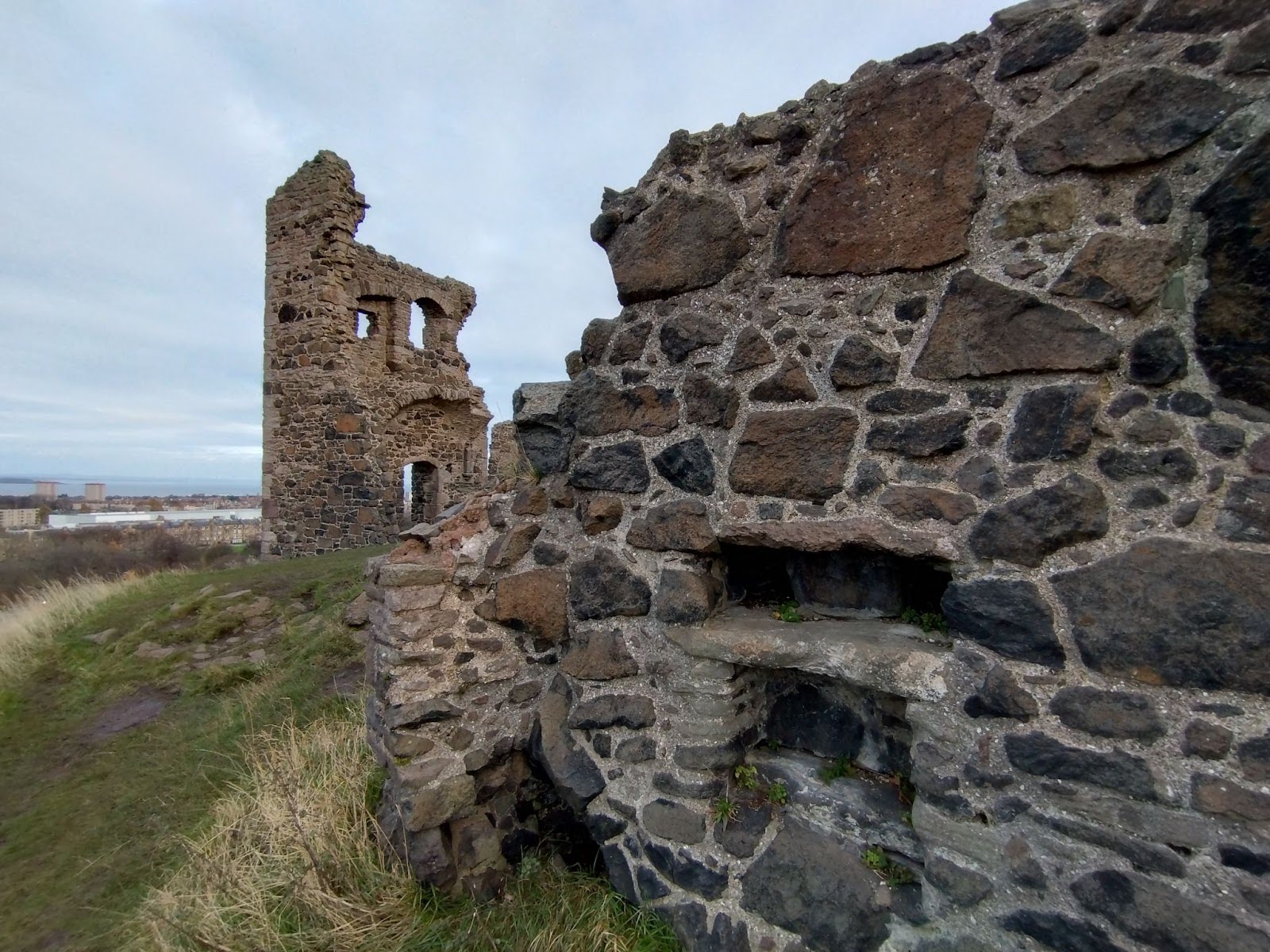 Ruines Arthur’s Seat Edimbourg