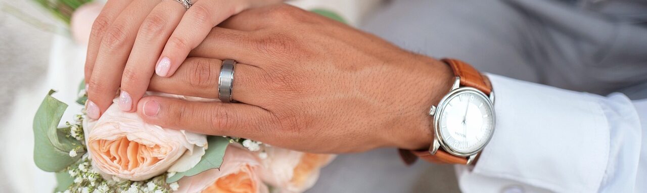 Alliances de mariage homme et femme